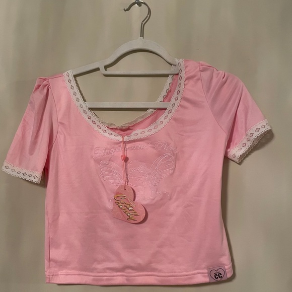 NWT-COTTON CANDY - DOLLS KILL angelic and pure top - Picture 2 of 4